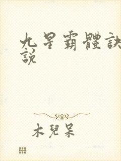 九星霸体诀 小说