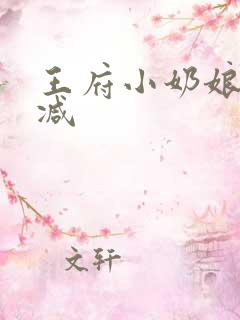 王府小奶娘未删减