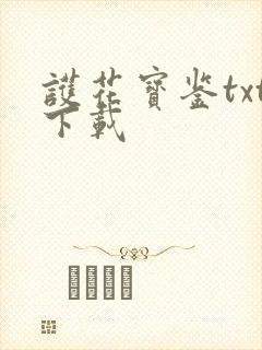 护花宝鉴txt下载