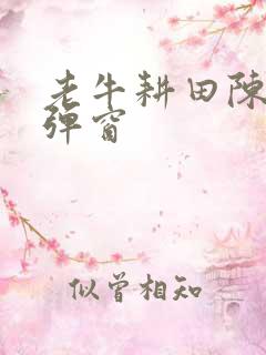 老牛耕田陈雪无弹窗