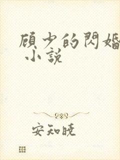顾少的闪婚宠妻 小说