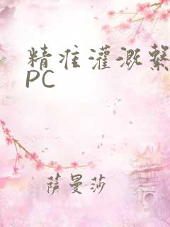 精准灌溉系统NPC