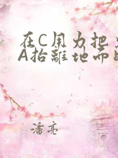 在C用力把桌腿A抬离地面时小说