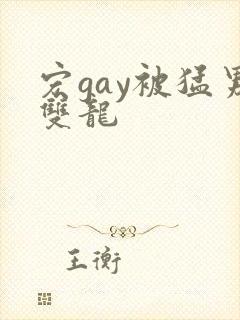 宏gay被猛男双龙