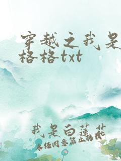 穿越之我是还珠格格txt