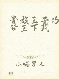 贵族王子巧遇穷公主下载