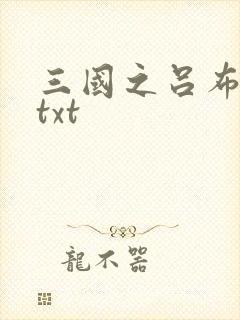 三国之吕布新传txt