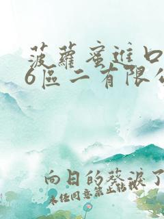 菠萝蜜进口路线6区二有限公司