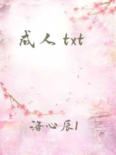成人 txt