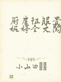 厨房征服贵妇秦婉婷全文阅读