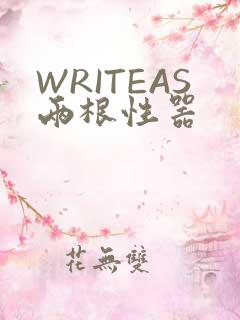 WRITEAS两根性器