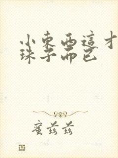 小东西这才一颗珠子而已