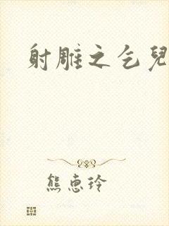 射雕之乞儿传说