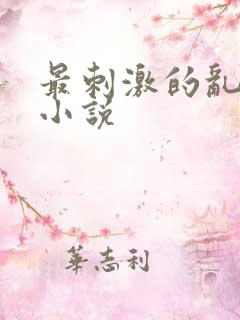 最刺激的乱子伦小说