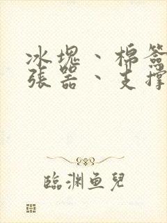 冰块丶棉签丶扩张器丶支撑器