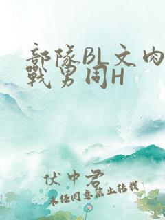 部队BL文肉野战男同H