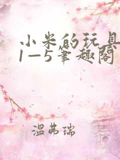 小米的玩具日记1—5笔趣阁