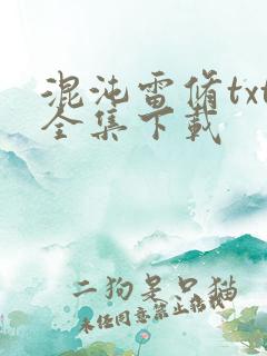 混沌雷修txt全集下载