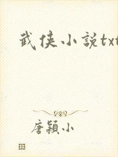 武侠小说txt