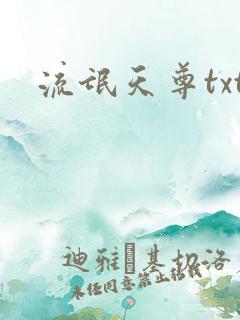 流氓天尊txt