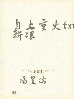 月上重火txt新浪