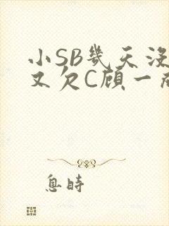 小SB几天没做又欠C顾一成视频