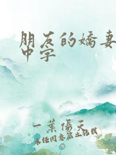 朋友的娇妻hd中字