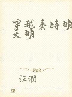 穿越秦时明月之天明