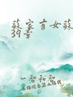 苏家有女苏小纯39章