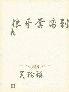 狼牙套脔到她哭h