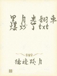 黑月光翻车后被爆炒了txt