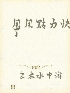 用用点力快要到了