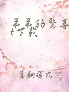 弟弟的惊喜txt下载