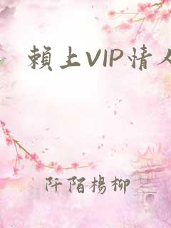赖上VIP情人