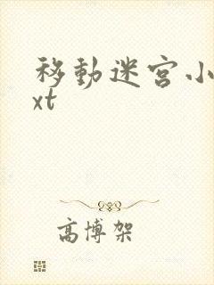 移动迷宫小说txt