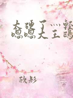 太硬了灬轻点灬嗯嗯大王鸥