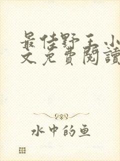 最佳野王小说全文免费阅读无弹窗