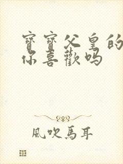 宝宝父皇的东西你喜欢吗