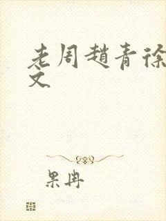 老周赵青徐娅全文
