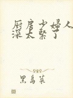 厨房少妇人妻好深太紧了