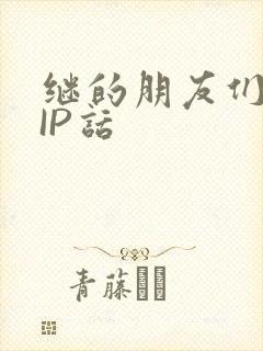 继的朋友们SVIP话