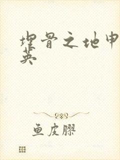 埋骨之地申屠奎英