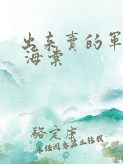 出来卖的军校生 海棠