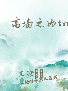 高墙之内txt