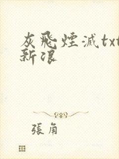 灰飞烟灭txt新浪
