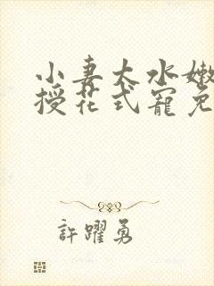 小妻太水嫩陆教授花式宠免费阅读 小说