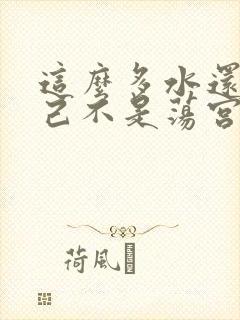 这么多水还说自己不是荡宫正志