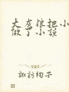 大灰狼把小红帽做了小说