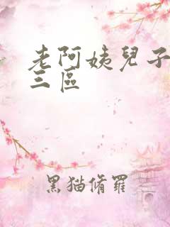 老阿姨儿子一二三区