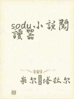 sodu小说阅读器